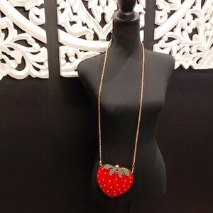 Strawberry Shaped Crossbody Bag